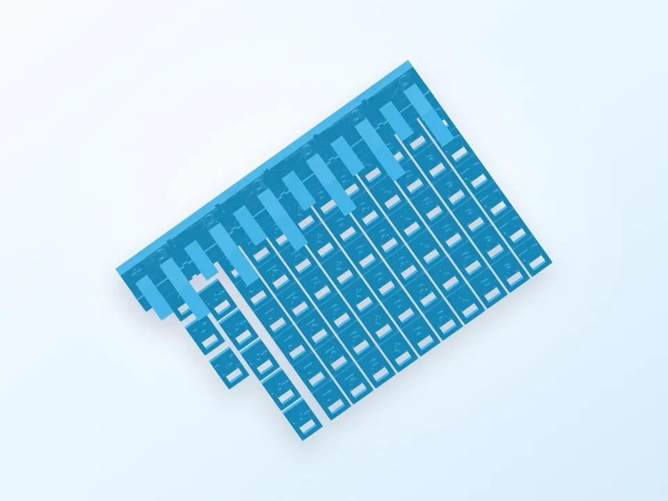 Manual Arithmetic Learning Set 3D model preview