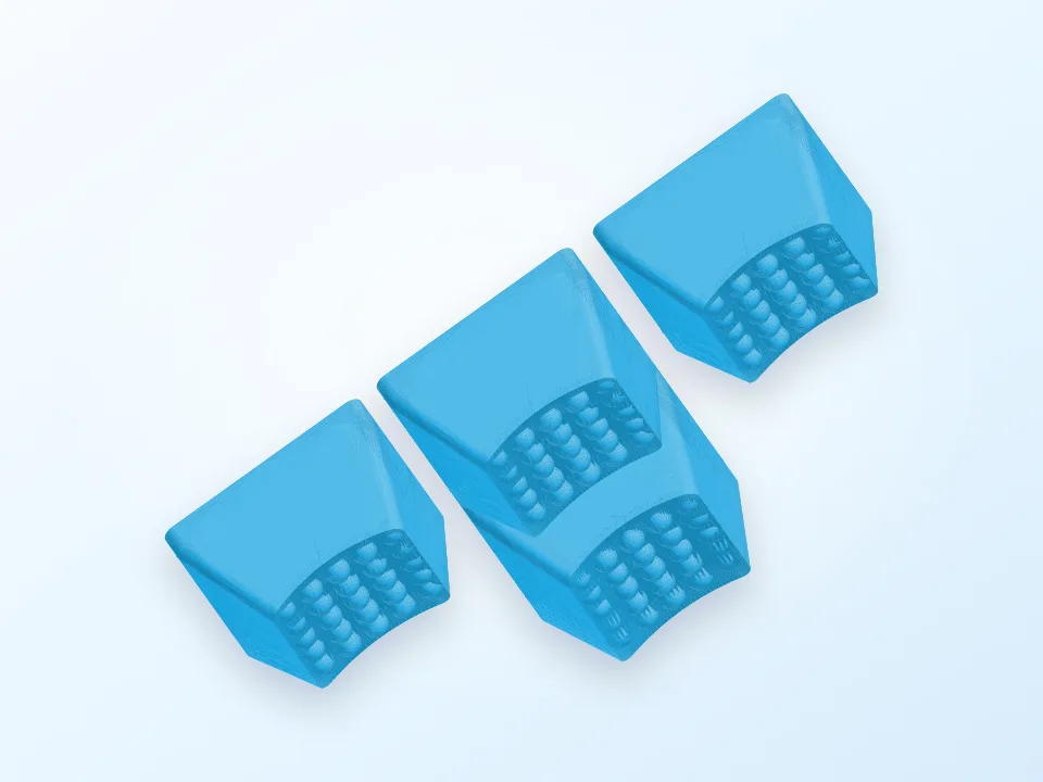 XX7 Keycaps STL Dump 3D model preview