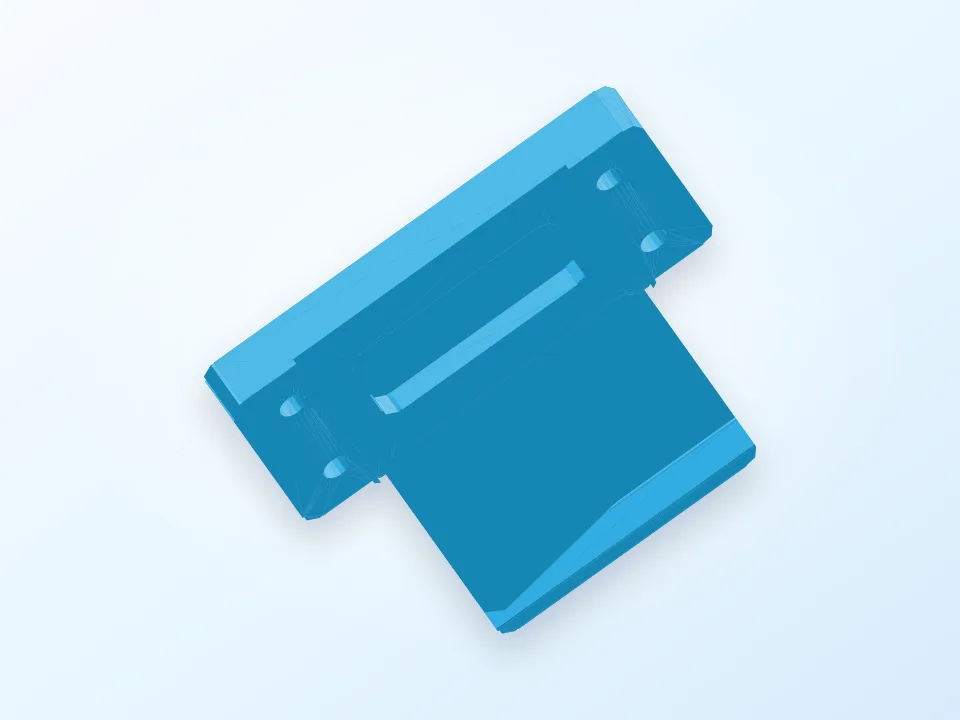 Belt Clip for Lowepro Tahoe Camera Pouch 3D model preview
