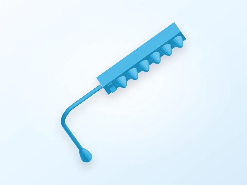 Power Strip 3D model preview