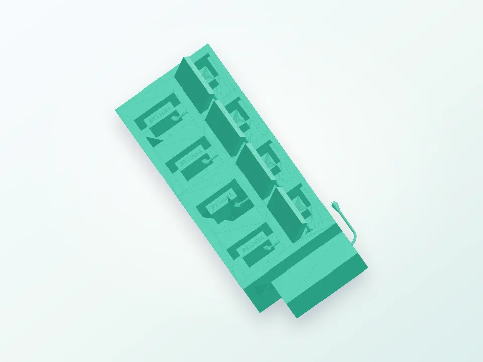 Charging Station 3D model preview