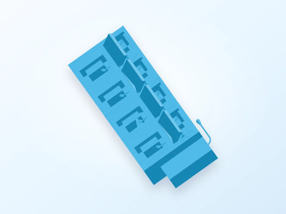 Charging Station 3D model preview