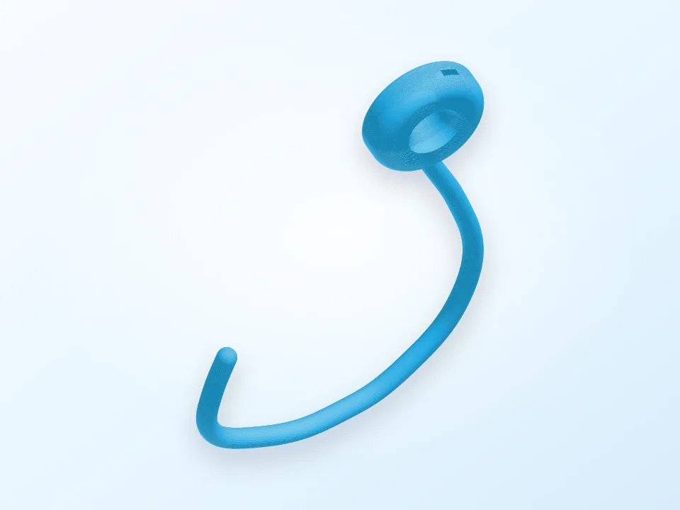 Replacement Ear Hook for Beyerdynamic TG H55c Headset 3D model preview