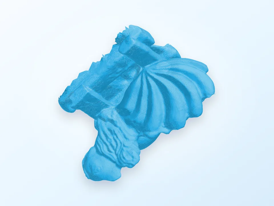 Skulptur am Donaukanal 3D model preview