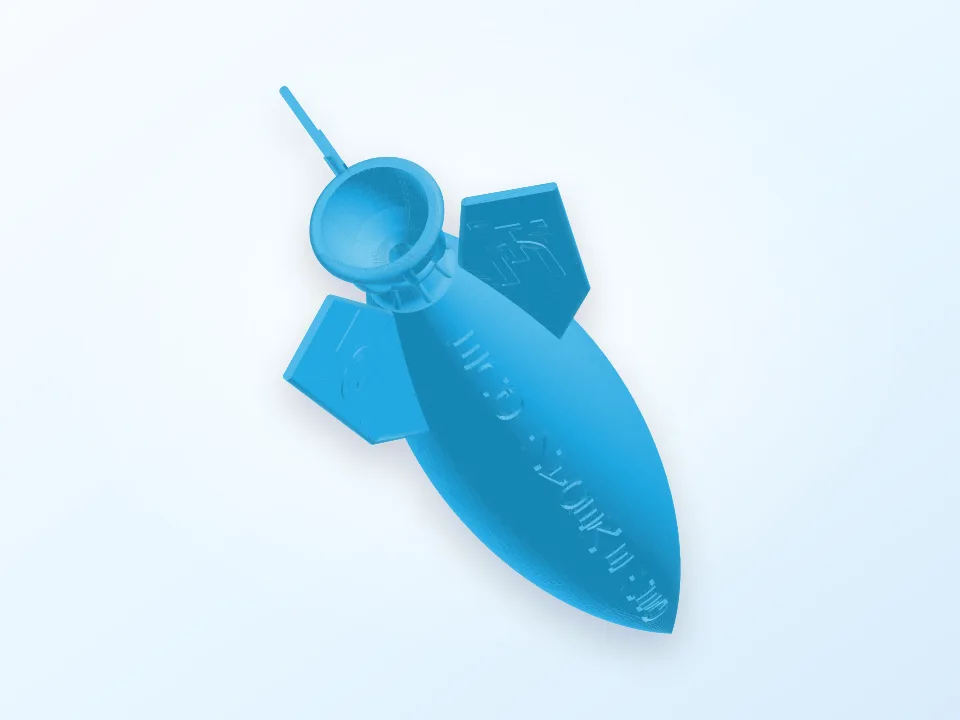 Université Laval Rocket 3D model preview