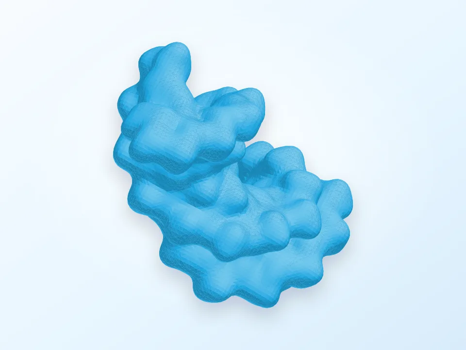 Antennapedia Homeodomain-DNA Complex 3D model preview