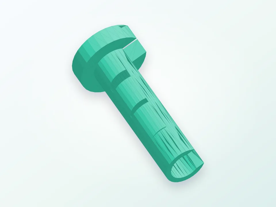 Z-shaft standoff 3D model preview