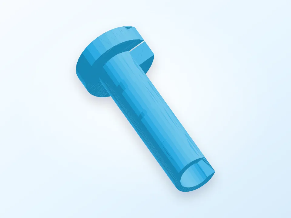 Z-shaft standoff 3D model preview