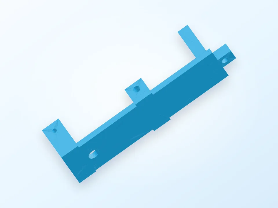 tren de juguete imprimible 3D model preview