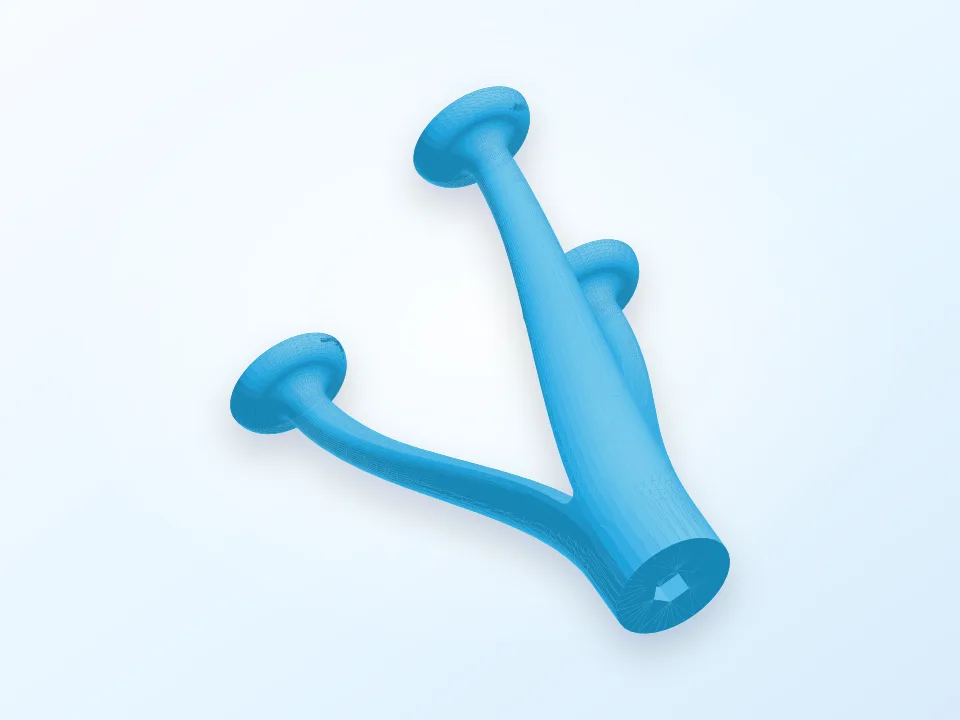 Simple Tripod 3D model preview