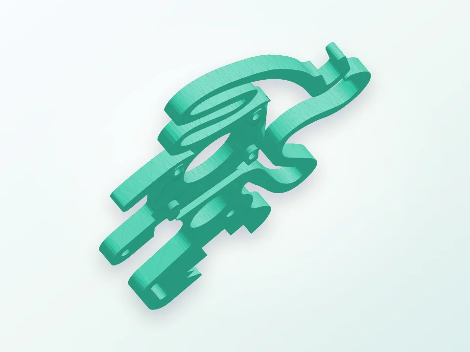 Ultimaker quiet retraction (Remix only Changes) 3D model preview