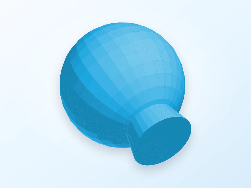 Globe 3D model preview
