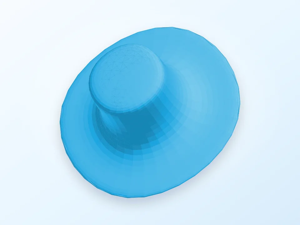 Hat 3D model preview