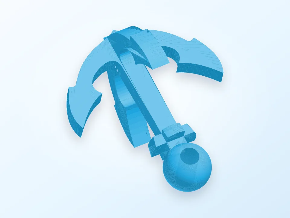 Grappling Hook 2 3D model preview