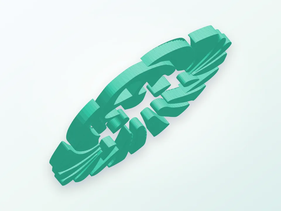 Lion Head 3D model preview