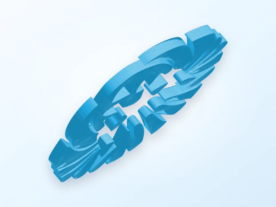 Lion Head 3D model preview