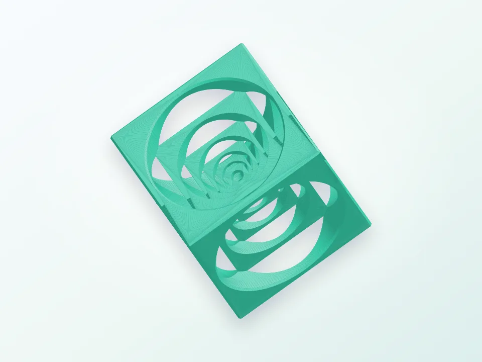 Turner's Cube 3D model preview