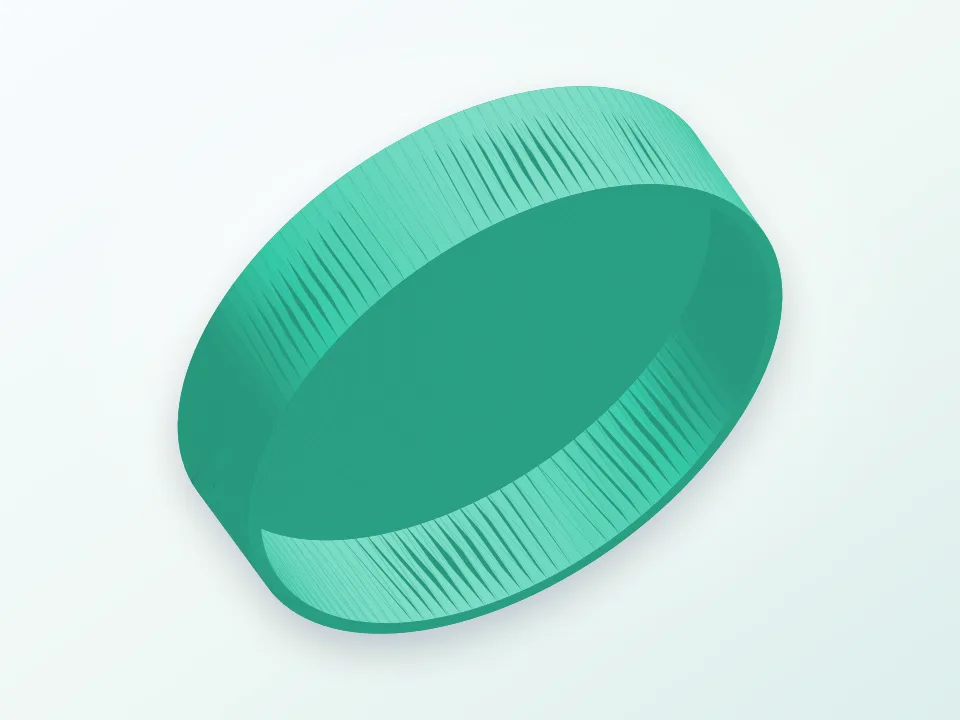 Cap for Lumix G Fisheye 8mm f3.5 lense 3D model preview