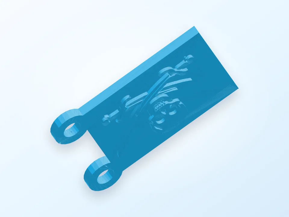 Pirate Flag 3D model preview