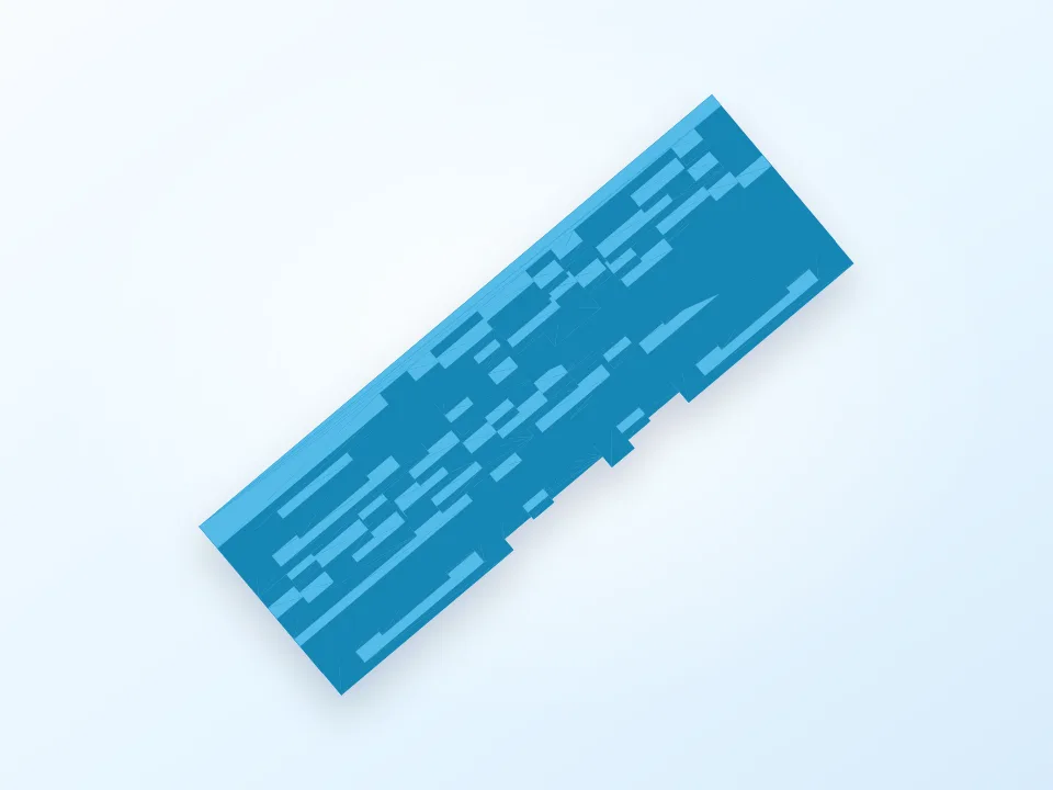 barcode 3D model preview