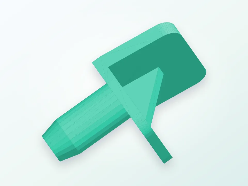 Shelf Support 3D model preview