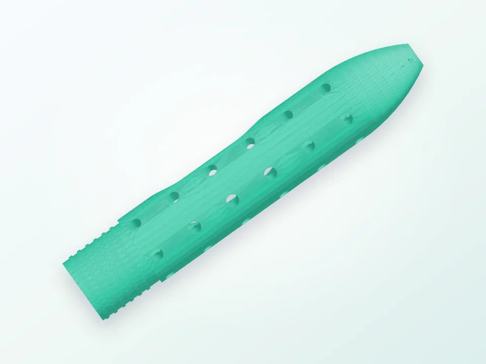 Spen holder 10.1 3D model preview