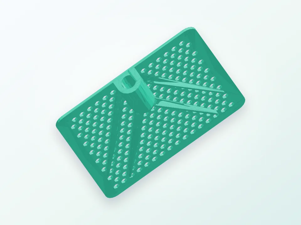 Strong fly swatter 3D model preview