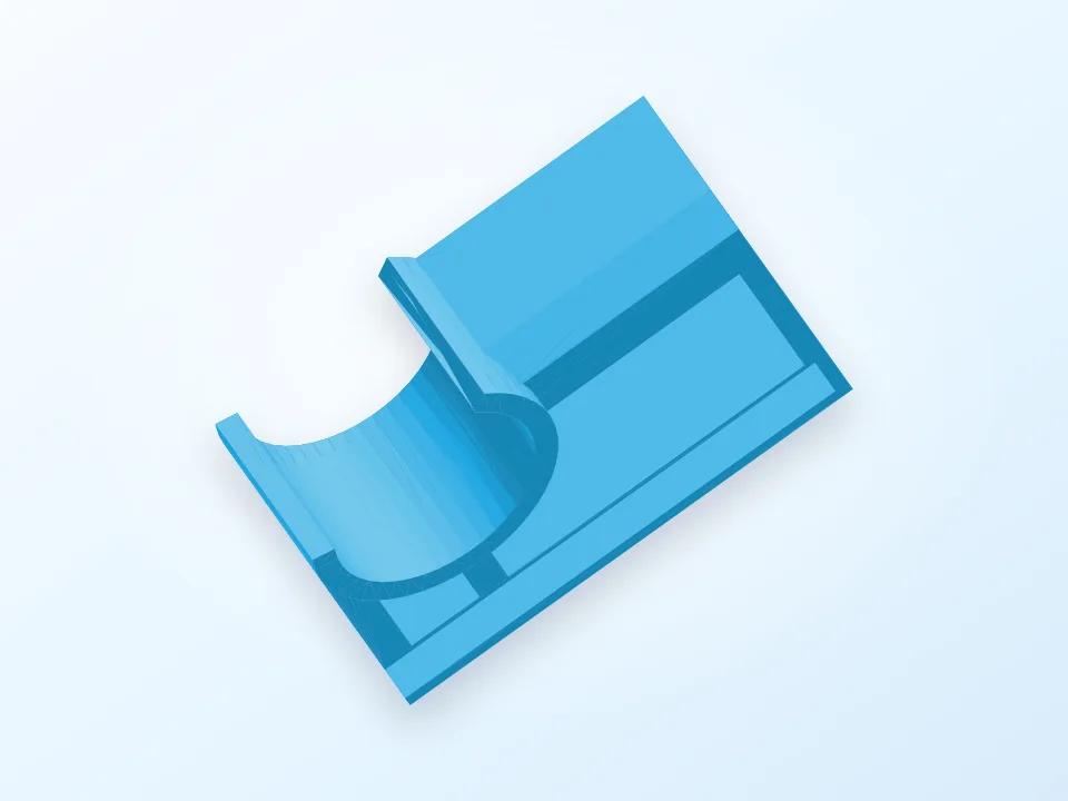 Tablet/Phone Desk Holder 3D model preview