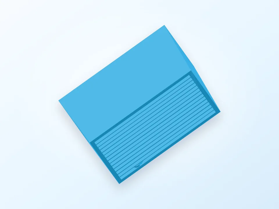 Coincard holder 3D model preview