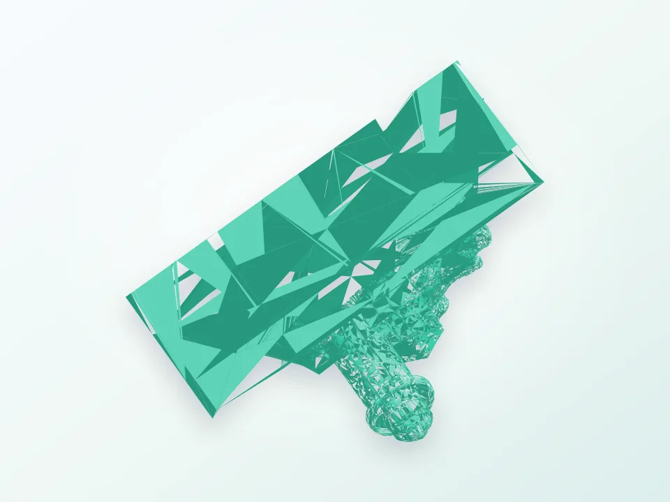 Lighthouse Card holder 3D model preview