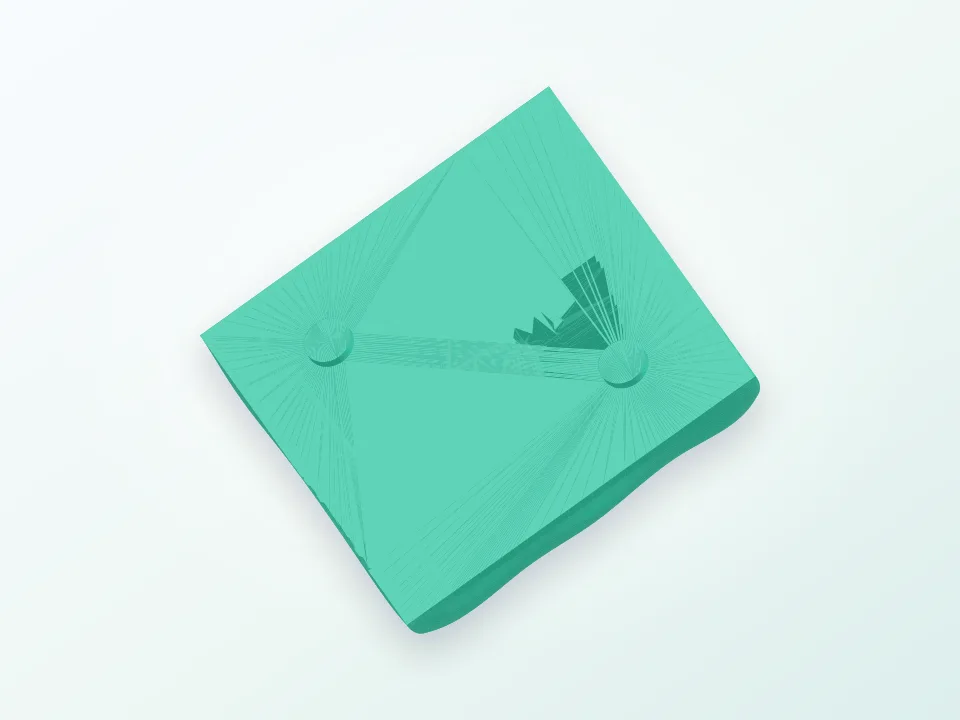 Flashing Ice Cube Holder 3D model preview