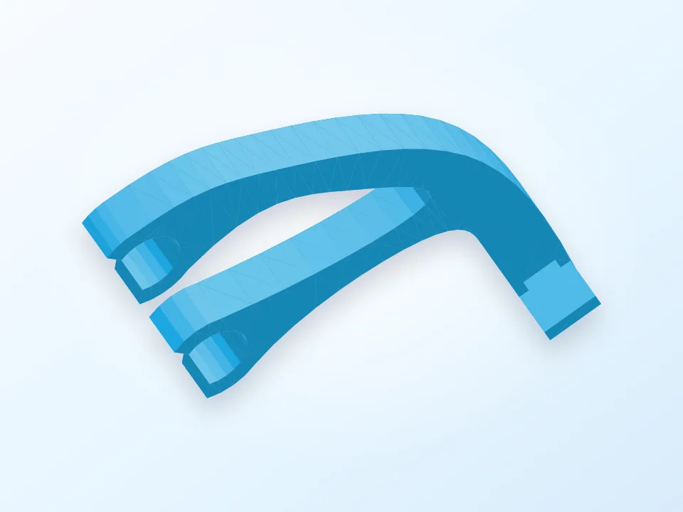 Prus i3 - Y axis Endstop 3D model preview