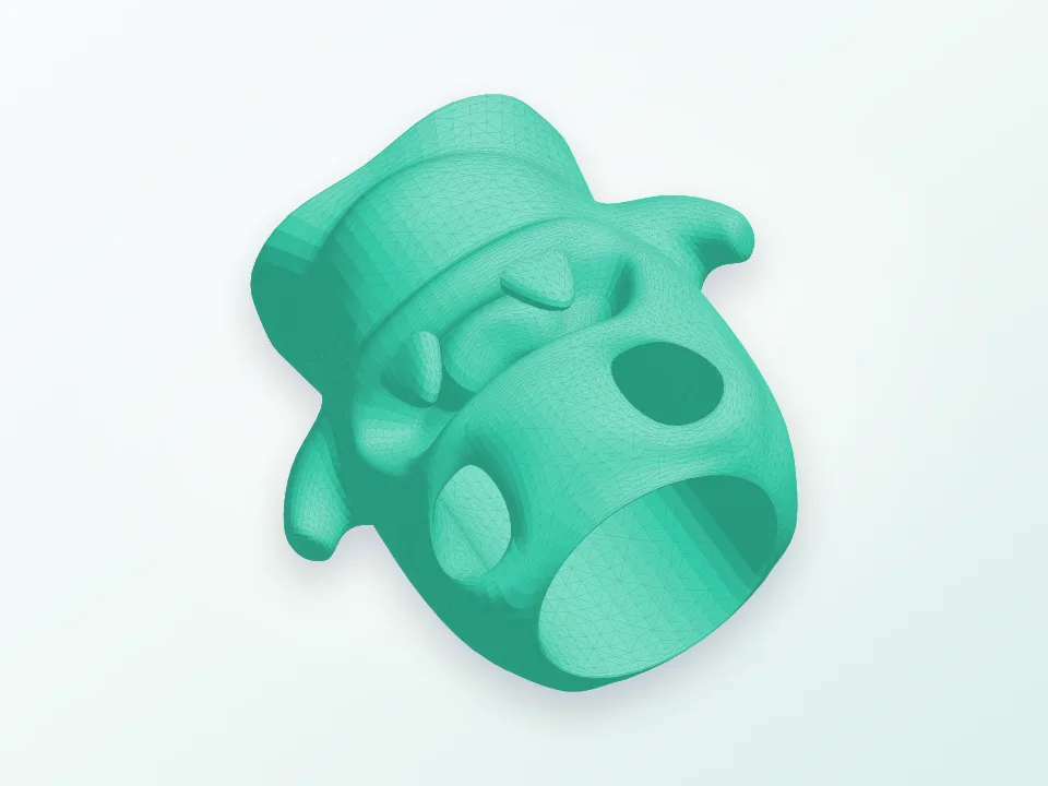 pencilpot-monster 3D model preview