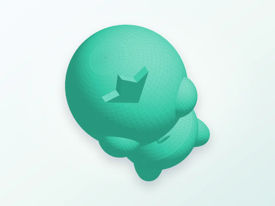 Gatcha 3D model preview