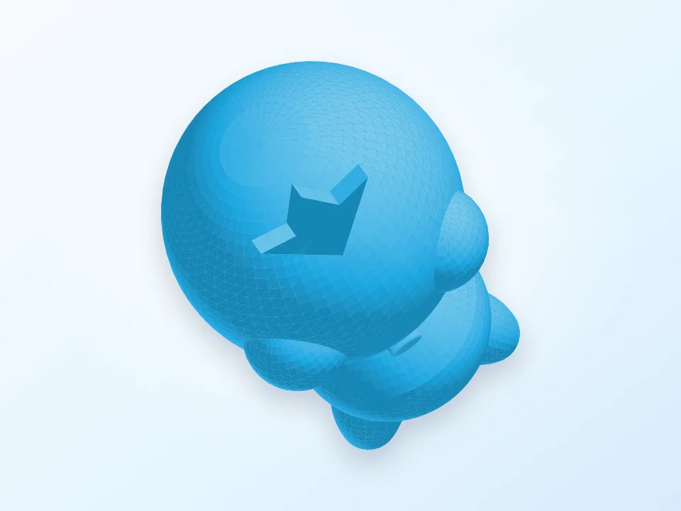 Gatcha 3D model preview