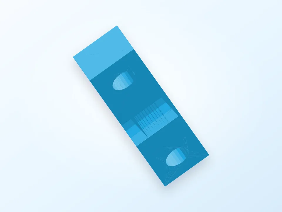 Mech endstop adapter for wallace (X and Y) 3D model preview