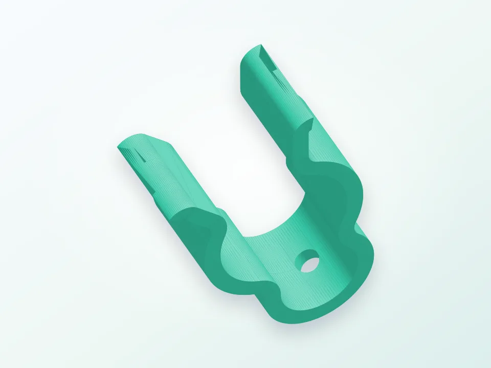 Leaf Bag Holder 3D model preview
