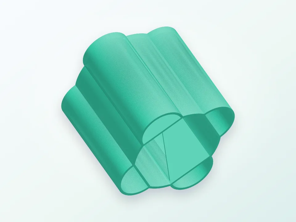 Everything Holder OpenScad 3D model preview