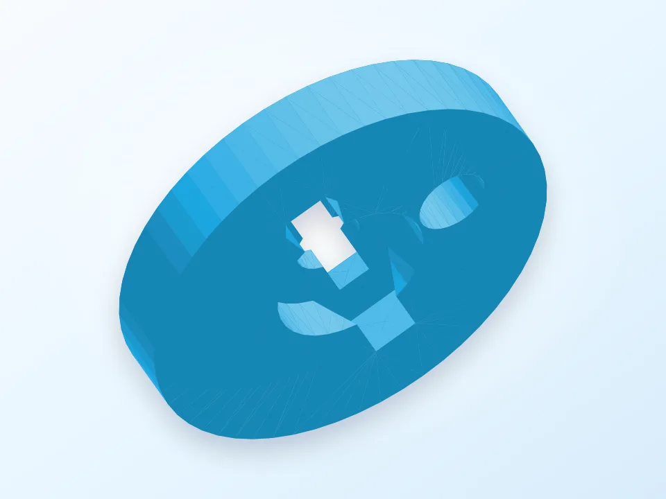Power socket safety plug european version (CEE 7/5) 3D model preview