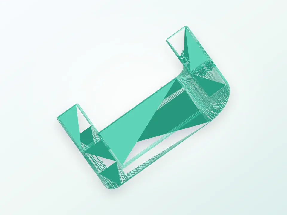 G-Clamp fully printable 3D model preview