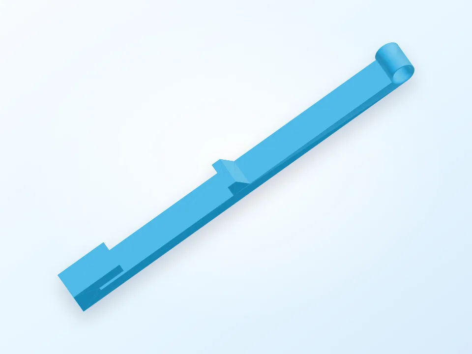 Filament guide for Wanhao i3 Duplicator 3D model preview