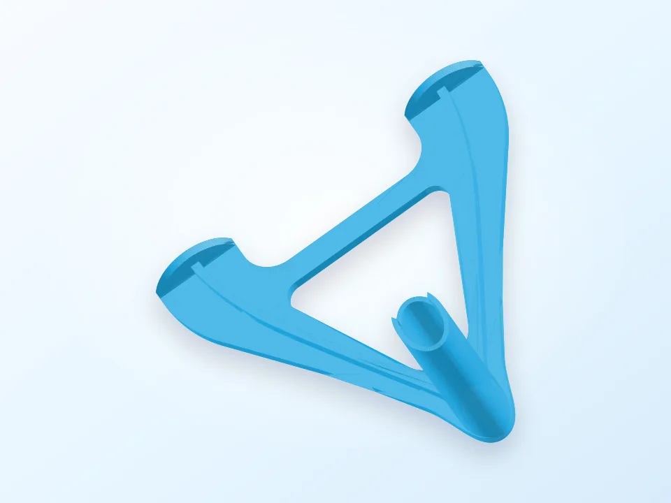 filament spool holder 3D model preview