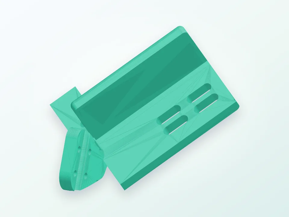 Da Vinci 1.0 AiO MK8 Conversion for PETG 3D model preview