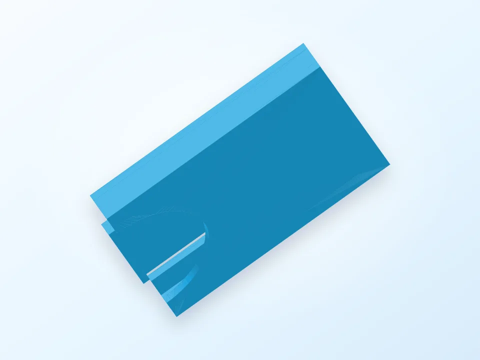 SD card holder 3D model preview