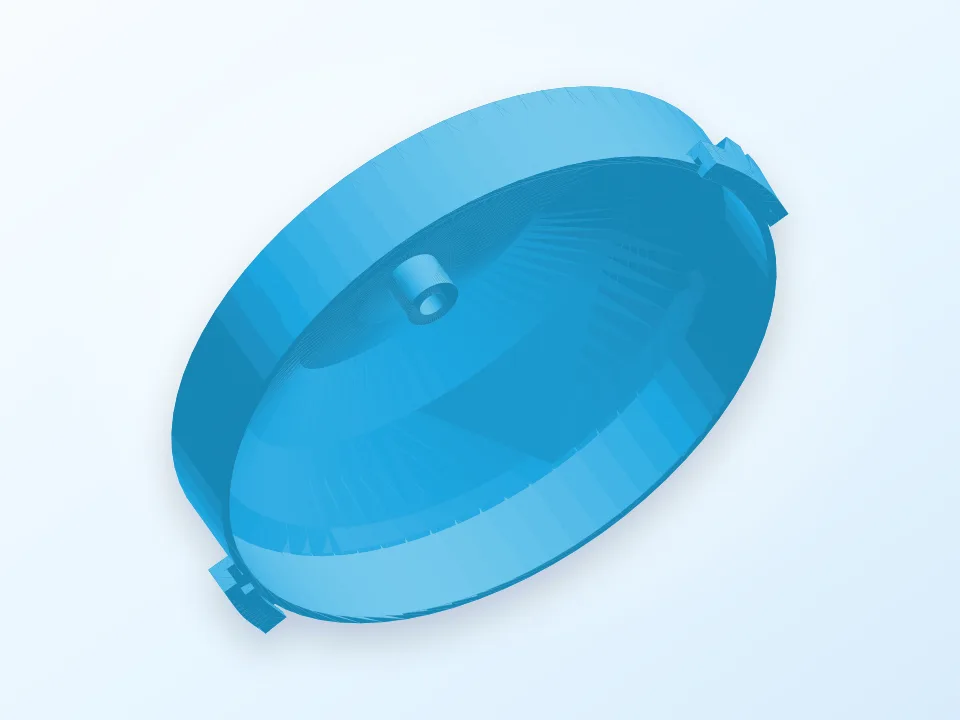 Mini chopper cap c&v 3D model preview