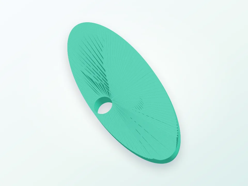 Push Pin Hat Hook 3D model preview