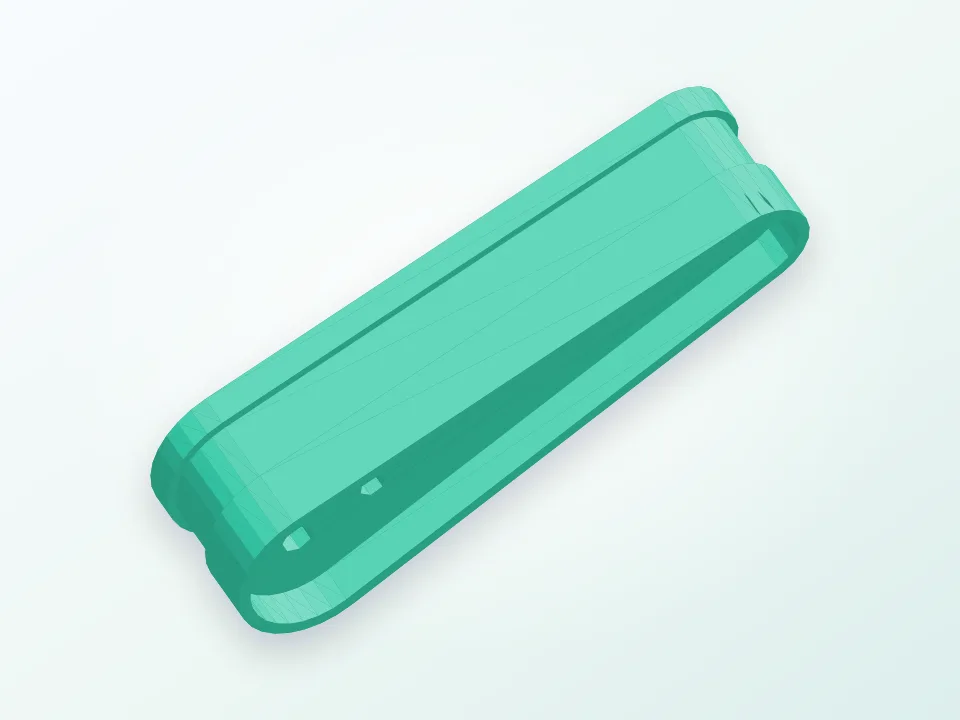 Pinball Flipper 3D model preview