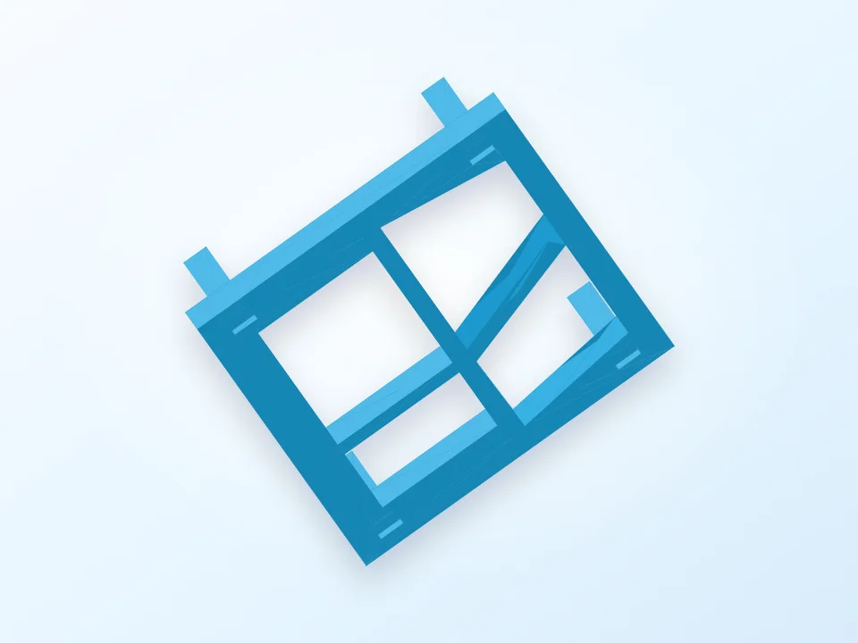 Sponge Rack 3D model preview