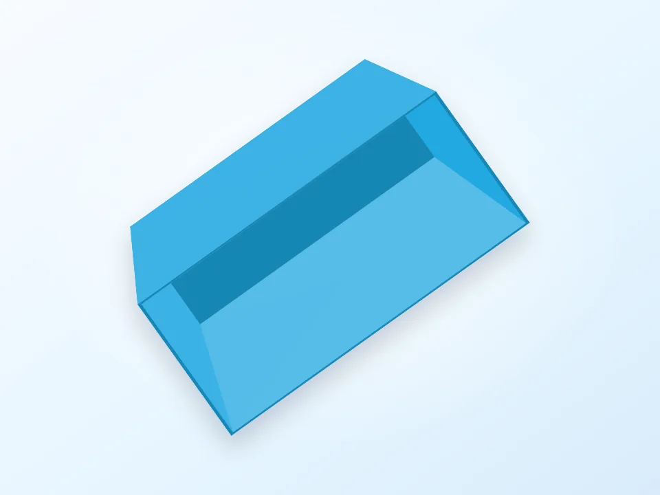 Simple Tray 3D model preview