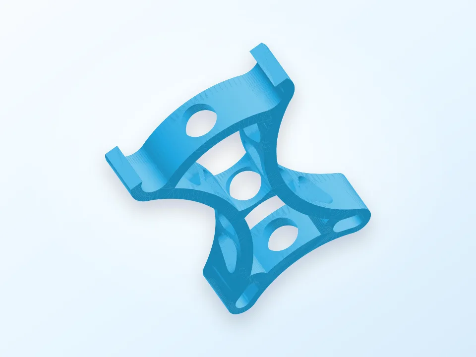 Stand for filament spools 3D model preview
